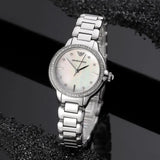 Emporio Armani Mia Mother of Pearl Dial Silver Steel Strap Watch for Women - AR11596 Buy Now By Emporio Armani