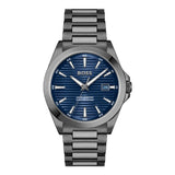 Hugo Boss Strike Blue Dial Gunmetal Grey Steel Strap Watch for Men - 1514175 Buy Now By Hugo Boss