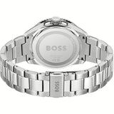 Hugo Boss Runner 3H Orange Dial Silver Steel Strap Watch for Men - 1514206 Buy Now By Hugo Boss