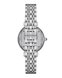 Emporio Armani Gianni T-Bar Blue Dial Silver Steel Strap Watch for Women - AR11627 Buy Now By Emporio Armani