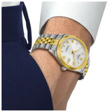 Tissot Ballade Powermatic 80 Cosc Silver Dial Two Tone Steel Strap Watch for Men - T156.408.22.033.00 Authentic Buy Shop Now