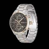 Hugo Boss Grand Prix Chronograph Grey Dial Two Tone Steel Strap Watch for Men - 1514252 Buy Now By Hugo Boss