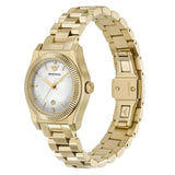 Emporio Armani Federica Mother of Pearl White Dial Gold Steel Strap Watch for Women - AR11657 Buy Now By Emporio Armani