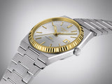 Tissot PRX Powermatic 80 Gold Automatic Silver Dial Silver Steel Strap Watch for Men - T931.407.41.031.01 Authentic Buy Shop Now