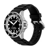 Emporio Armani Sea Explorer Black Dial Black Silicone Strap Watch for Men - AR60086 Buy Now By Emporio Armani