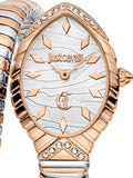Just Cavalli Specchio Silver Dial Two Tone Steel Strap Watch for Women - JC1L322M0065 Authentic Buy Shop Now
