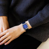 Tissot Stylist Quartz Blue Dial Blue Leather Strap Watch for Men - T159.909.16.043.00 Authentic Buy Shop Now