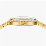 Tory Burch Oval Mother of Pearl Dial Gold Steel Strap Watch for Women - TBW6034 Buy Now By Tory Burch