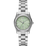 Emporio Armani Federica Mint Green Dial Silver Steel Strap Watch for Women - AR11656 Buy Now By Emporio Armani
