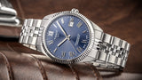Tissot Ballade Powermatic 80 COSC Blue Dial Silver Steel Strap Watch for Men - T156.408.11.043.00 Authentic Buy Shop Now