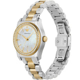 Emporio Armani Federica Mother of Pearl Dial Two Tone Steel Strap Watch for Women - AR11559 Buy Now By Emporio Armani