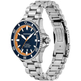 Emporio Armani Sea Explorer Blue Dial Silver Steel Strap Watch for Men - AR60090 Buy Now By Emporio Armani