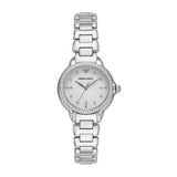 Emporio Armani Mia Mother of Pearl Dial Silver Steel Strap Watch for Women - AR11596 Buy Now By Emporio Armani