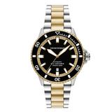 Emporio Armani Sea Explorer Black Dial Two Tone Steel Strap Watch for Men - AR60089 Buy Now By Emporio Armani