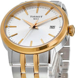 Tissot Classic Dream Silver Dial Two Tone Steel Strap Watch for Men - T129.410.22.031.00 Authentic Buy Shop Now