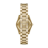 Emporio Armani Federica Mother of Pearl White Dial Gold Steel Strap Watch for Women - AR11657 Buy Now By Emporio Armani