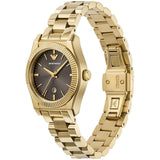 Emporio Armani Federica Brown Dial Gold Steel Strap Watch for Women - AR11700 Buy Now By Emporio Armani