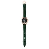 Emporio Armani Mia Meccanico Mother of Pearl Dial Green Leather Strap Watch for Women - AR60073 Buy Now By Emporio Armani