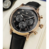 Maserati Epoca Limited Edition Chronograph Black Dial Black Leather Strap Watch for Men - R8871618015 Authentic Buy Shop Now