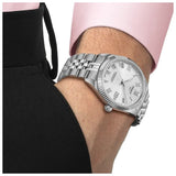 Tissot Ballade Powermatic 80 COSC Silver Dial Silver Steel Strap Watch for Men - T156.408.11.033.00 Authentic Buy Shop Now