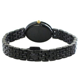 Tory Burch Oval Black Dial Black Steel Strap Watch for Women - TBW6035 Buy Now By Tory Burch