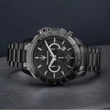 Maserati Traguardo Limited Edition Chronograph Black Dial Black Steel Strap Watch for Men - R8873612045 Authentic Buy Shop Now