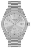 Tissot PRC 100 Solar Quartz Silver Dial Silver Steel Strap Watch for Men - T151.422.11.031.00 Authentic Buy Shop Now