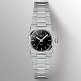 Tissot PRX Quartz Diamonds Black Dial Silver Steel Strap Watch for Women - T137.010.11.056.00 Authentic Buy Shop Now