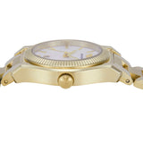 Emporio Armani Federica Mother of Pearl White Dial Gold Steel Strap Watch for Women - AR11657 Buy Now By Emporio Armani