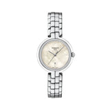 Tissot T-Lady Flamingo Diamonds Mother of Pearl Dial SIlver Steel Strap Watch for Women - T094.210.11.116.02 Authentic Buy Shop Now