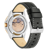 Citizen Mechanical Automatic Black Dial Black Leather Strap Watch for Men - NJ0176-10E Buy Now By Citizen