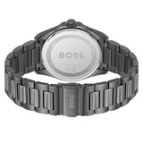 Hugo Boss Strike Blue Dial Gunmetal Grey Steel Strap Watch for Men - 1514175 Buy Now By Hugo Boss