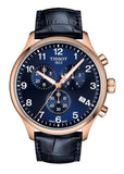 Tissot T-Sport Chrono XL Blue Dial Blue Leather Strap Watch for Men - T116.617.36.042.00 Authentic Buy Shop Now