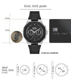 Hugo Boss Taper Chronograph Black Dial Black Leather Strap Watch for Men - 1514085 Authentic Buy Shop Now
