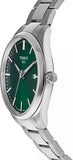 Tissot PR 100 Quartz Green Dial Silver Steel Strap Watch for Women - T150.210.11.091.00 Authentic Buy Shop Now
