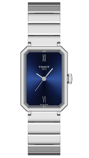Tissot SRV Blue Dial Silver Steel Strap Watch for Women - T160.110.11.043.00 Authentic Buy Shop Now