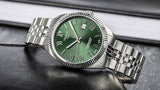 Tissot Ballade Powermatic 80 COSC Green Dial Silver Steel Strap Watch for Men - T156.408.11.093.00 Authentic Buy Shop Now