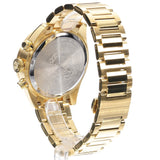 Versace Greca Dome Chronograph Black Dial Gold Steel Strap Watch for Men - VE6K00523 Buy Now By Versace