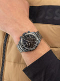 Hugo Boss Hero 2.0 Chronograph Blue Dial Blue Steel Strap Watch for Men - 1514270 Authentic Buy Shop Now