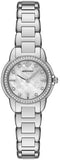 Emporio Armani Mia Mother of Pearl Dial Silver Steel Strap Watch for Women - AR11669 Buy Now By Emporio Armani