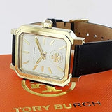 Tory Burch Robinson White Dial Black Leather Strap Watch for Women - TBW1504 Buy Now By Tory Burch