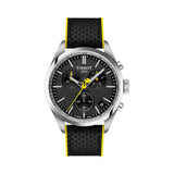Tissot PR 100 Tour De France Chronograph Black Dial Silver Steel Strap Watch for Men - T150.417.11.051.00 Authentic Buy Shop Now