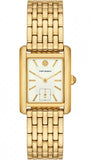 Tory Burch Eleanor White Dial Gold Steel Strap Watch for Women - TBW1060 Buy Now By Tory Burch