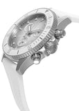 Tissot Seastar 1000 Chronograph Grey Dial White Rubber Strap Watch for Men - T120.217.17.011.00 Authentic Buy Shop Now