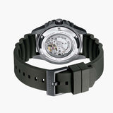 Citizen Mechanical Automatic Black Dial Black Rubber Strap Watch for Men - NJ0125-11E Buy Now By Citizen