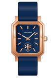 Tory Burch Robinson Quartz Blue Dial Blue Leather Strap Watch for Women - TBW1511 Buy Now By Tory Burch