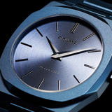 D1 Milano Ultra Thin Midnight Dial Blue Steel Strap Watch for Men- D1-UTBJ21 Authentic Buy Shop Now