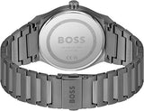 Hugo Boss Candor Grey Dial Grey Steel Strap Watch for Men - 1514078 Buy Now By Hugo Boss