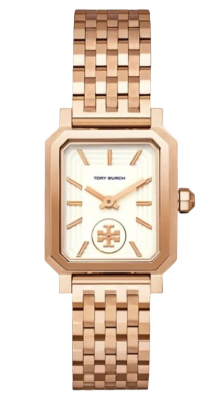 Tory Burch Robinson White Dial Rose Gold Steel Strap Watch for Women - TBW1502 Buy Now By Tory Burch