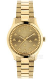 Gucci G Timeless 18K Gold Dial Gold Steel Strap Watch for Women - YA1265036 Authentic Buy Shop Now